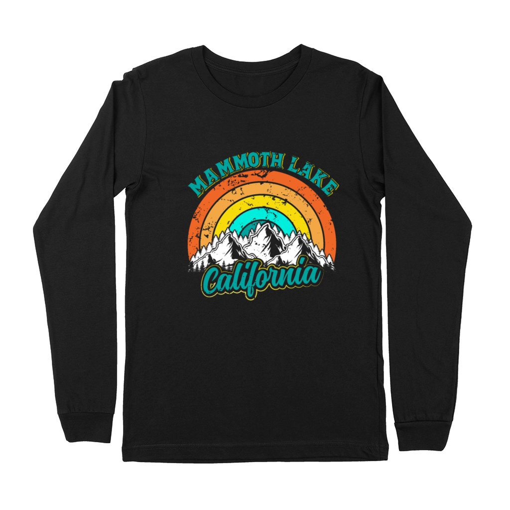 CALIFORNIA MAMMOTH LAKES Vintage California Fan Premium Long Sleeve