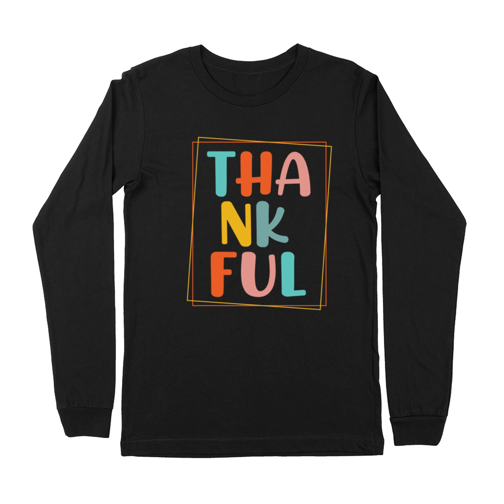 Thankful Vintage Funny t shirt Premium Long Sleeve