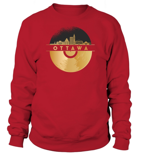 Vinyl-Record-Player Disco-Music Sweatshirt Unisex