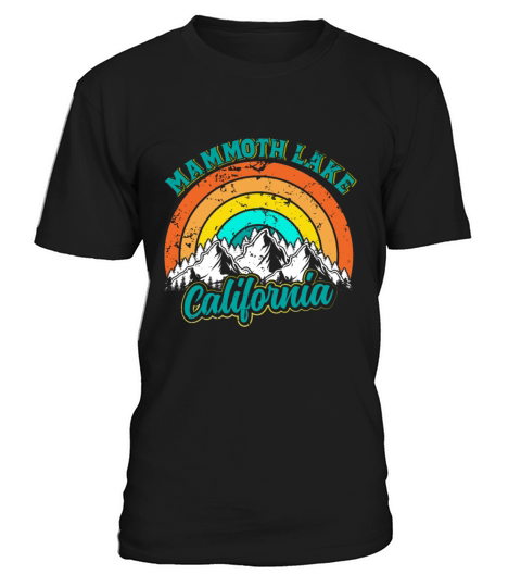 CALIFORNIA MAMMOTH LAKES Vintage California Fan T-Shirt Unisex