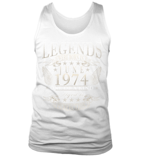 50th birthday 50 years June 1974 Tank Top Unisex