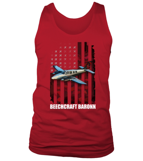 Beechcraft Baron baron aircraft Tank Top Unisex