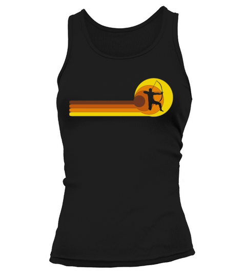Archer Arrow and bow sports 70s Years Vintage Tank top Woman