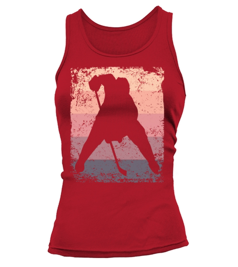 Ice Hockey Player Vintage Ice Hockey Tank top Woman