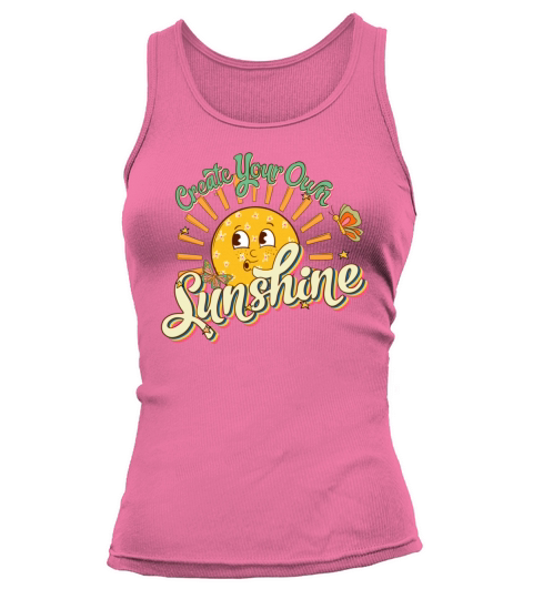 Retro Create Your Own Sunshine Design Tank top Woman
