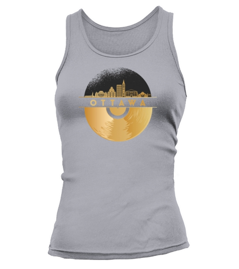 Vinyl-Record-Player Disco-Music Tank top Woman