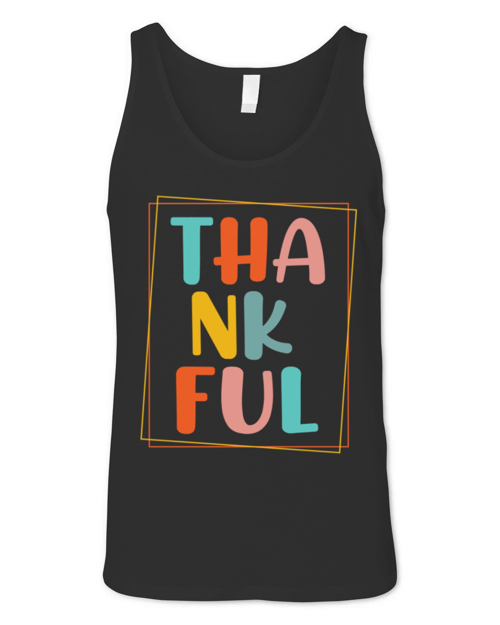 Thankful Vintage Funny t shirt Unisex Jersey Tank