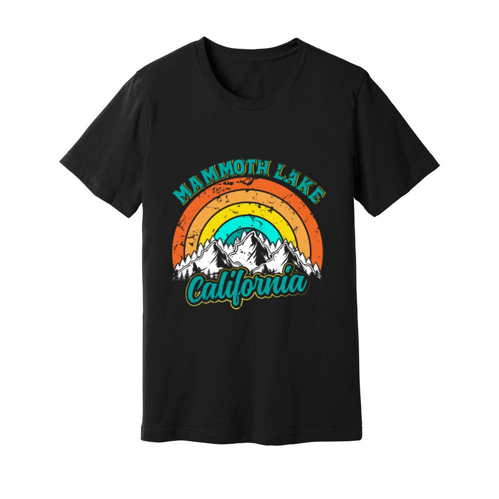 CALIFORNIA MAMMOTH LAKES Vintage California Fan Unisex Jersey Tee