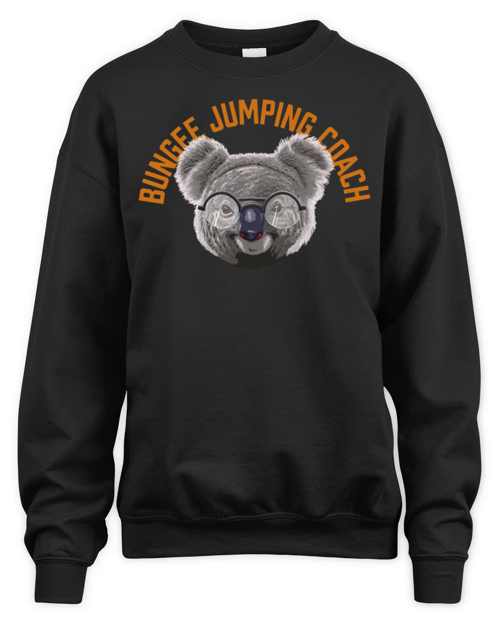 Koalified Bungee Jumping Coach Bungee Jump Funny Unisex Premium Crewneck Sweatshirt