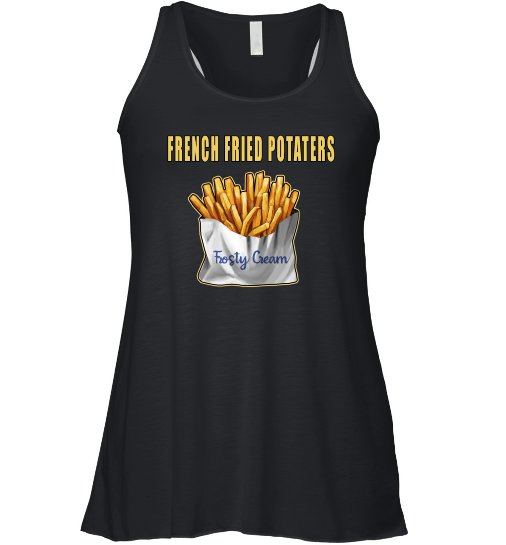 Frosty Cream - French Fried Potaters Women's Flowy Tank Top