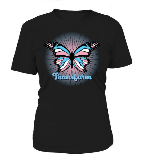 Transform - Transgender Pride Butterfly Design Women's T-Shirt