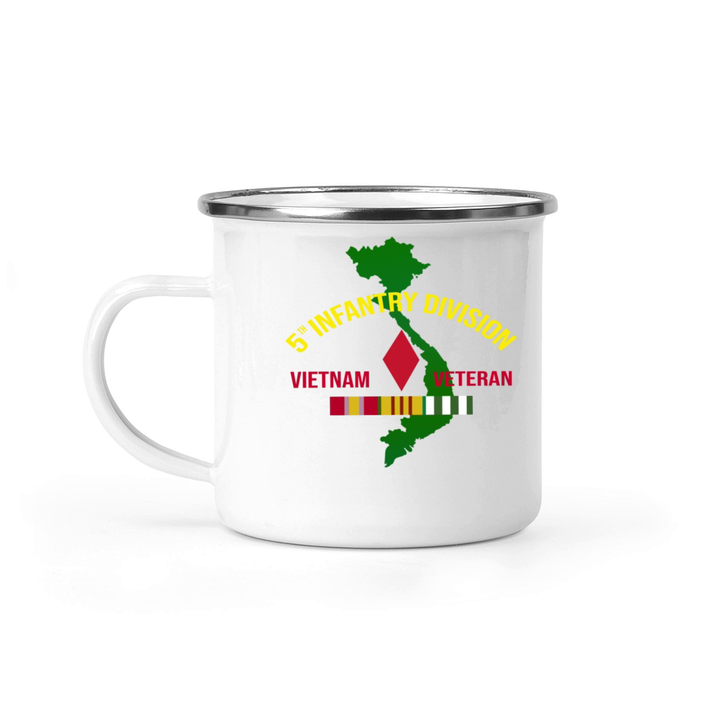 5th infantry division Vietnam Veteran Camping Mug