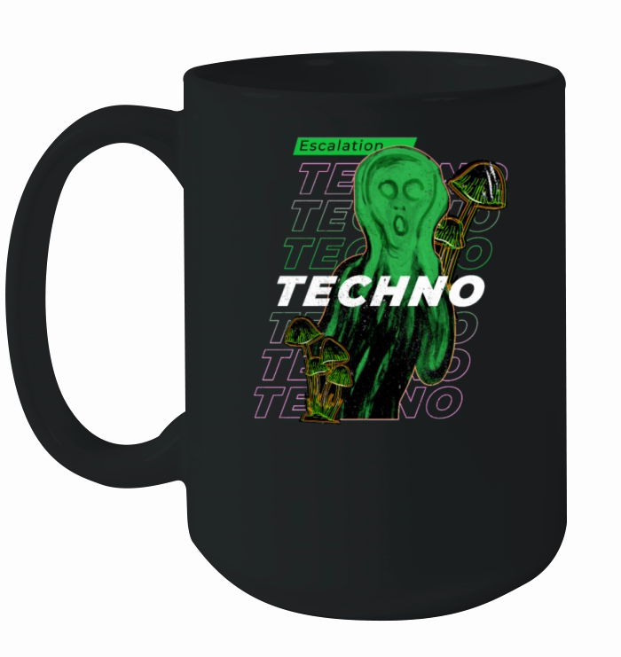 Hardcore Rave Music Raver 90s EDM DJ Rave Ceramic Mug
