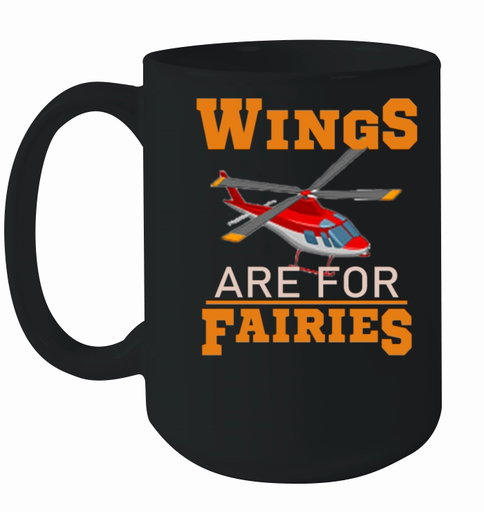 Helicopter Wings Ceramic Mug