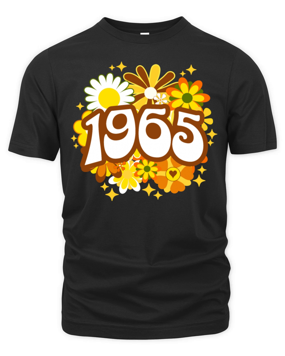 60 Years Vintage 1965 Retro 60th Birthday Woman Organic Unisex T-shirt