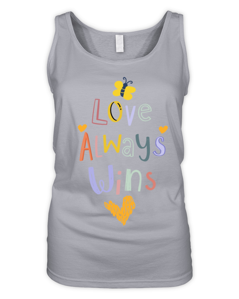 Adorable Kid Quotes Design Organic Women's Tank Top