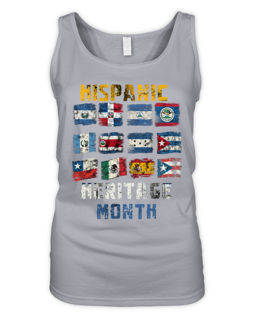 Celebrate Hispanic Heritage Month Organic Women's Tank Top