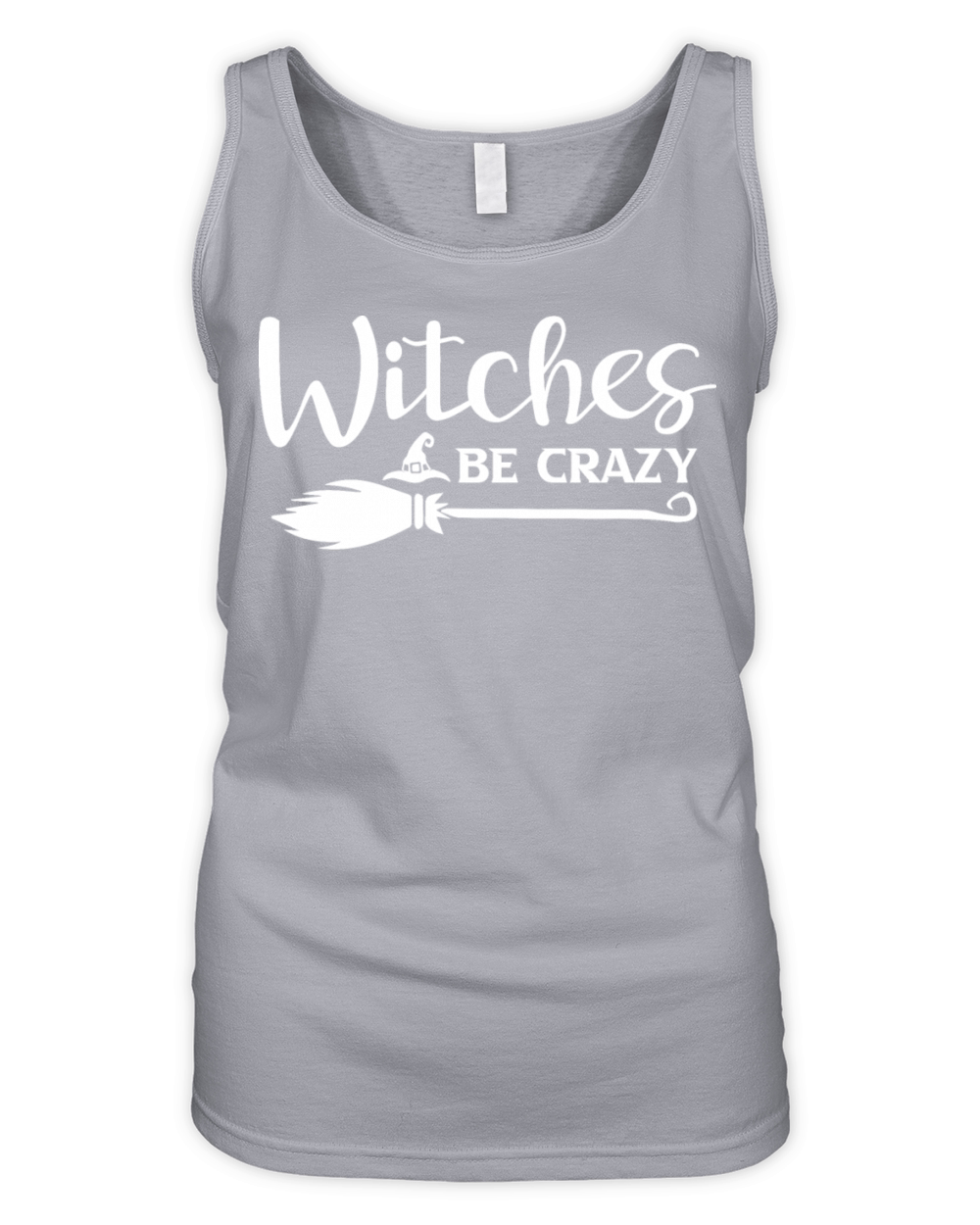 Halloween Witches Be Crazy Organic Women's Tank Top