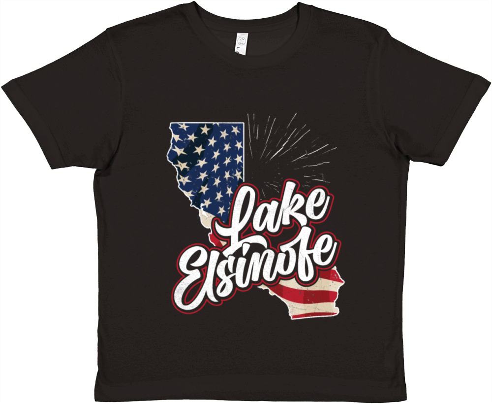 LAKE TAHOE California Fan Lake Lovers Vacation Premium Kids Crewneck T-shirt