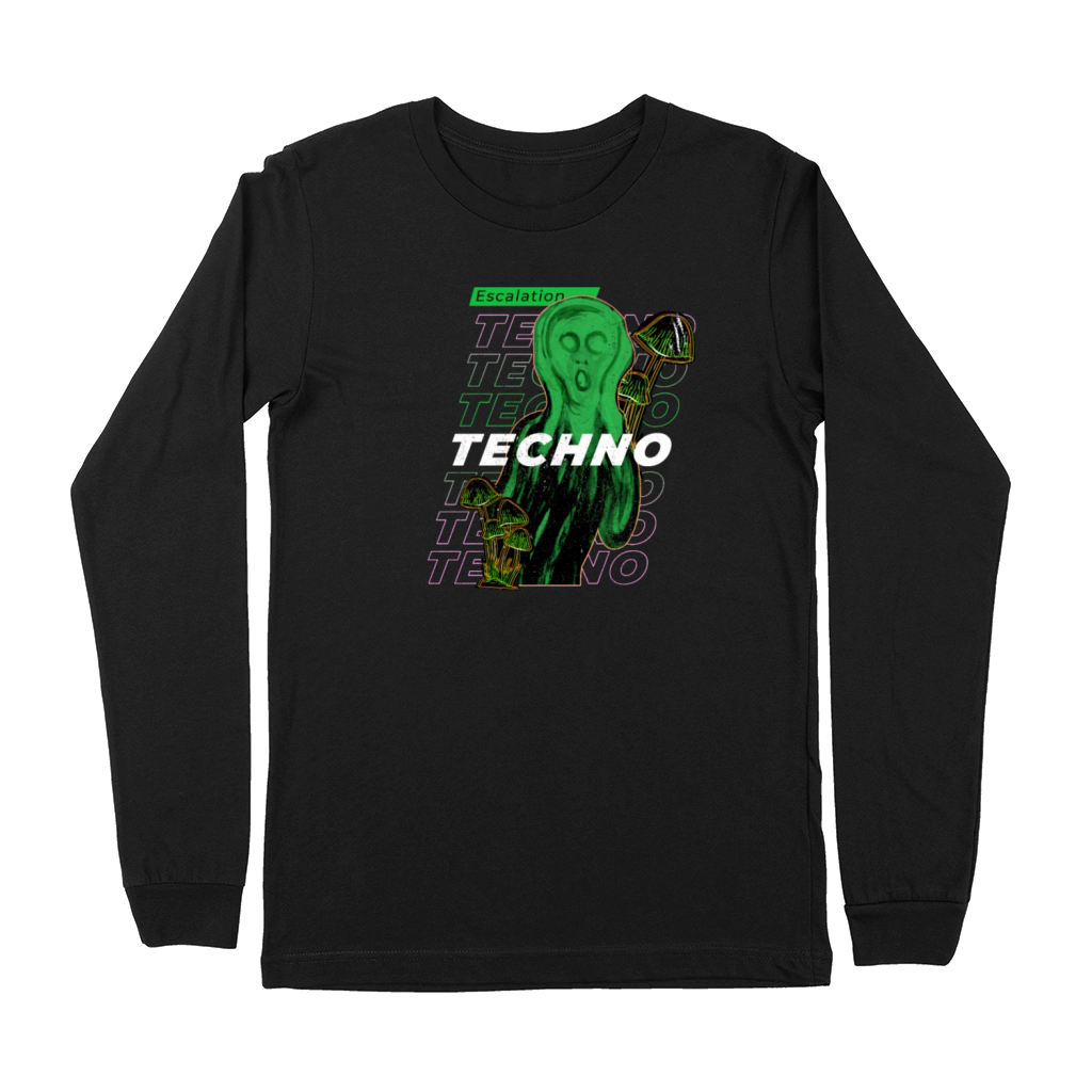 Hardcore Rave Music Raver 90s EDM DJ Rave Premium Long Sleeve