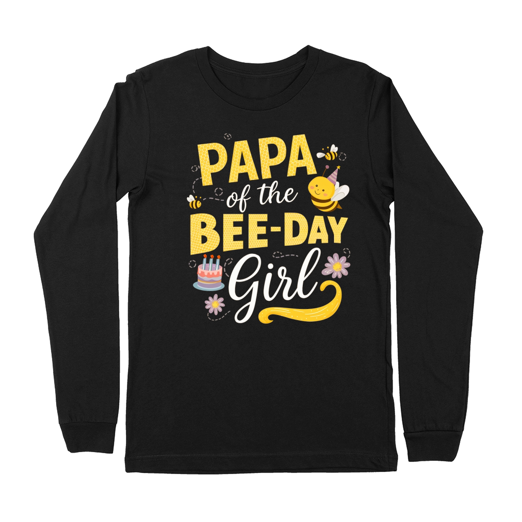 Papa of the bee Day girl Premium Long Sleeve