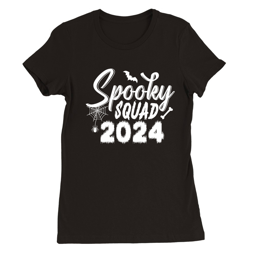 Spooky Squad 2024 Premium Womens Crewneck T-shirt