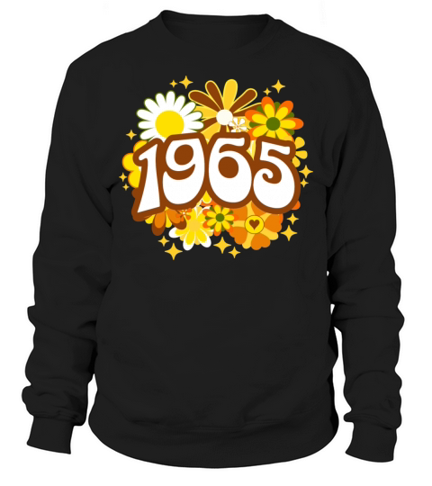 60 Years Vintage 1965 Retro 60th Birthday Woman Sweatshirt Unisex