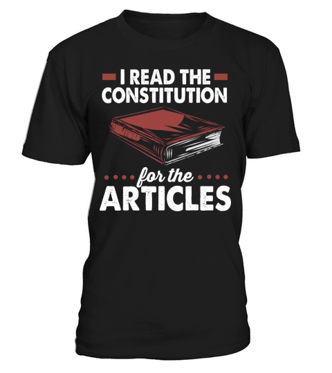 Retro Vintage History I Read The Constitution T-Shirt Unisex