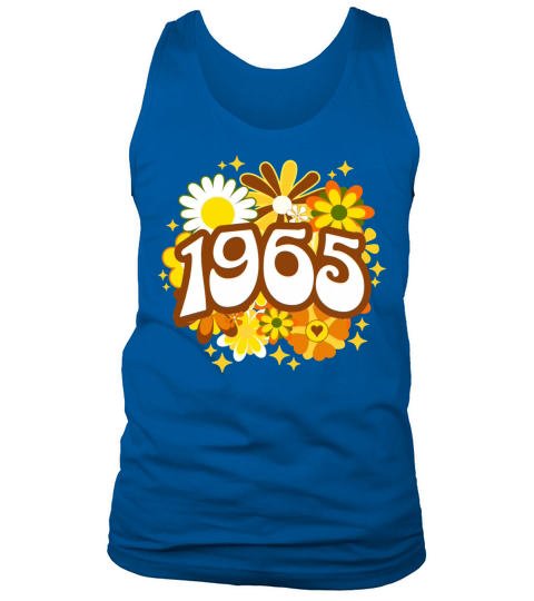 60 Years Vintage 1965 Retro 60th Birthday Woman Tank Top Unisex