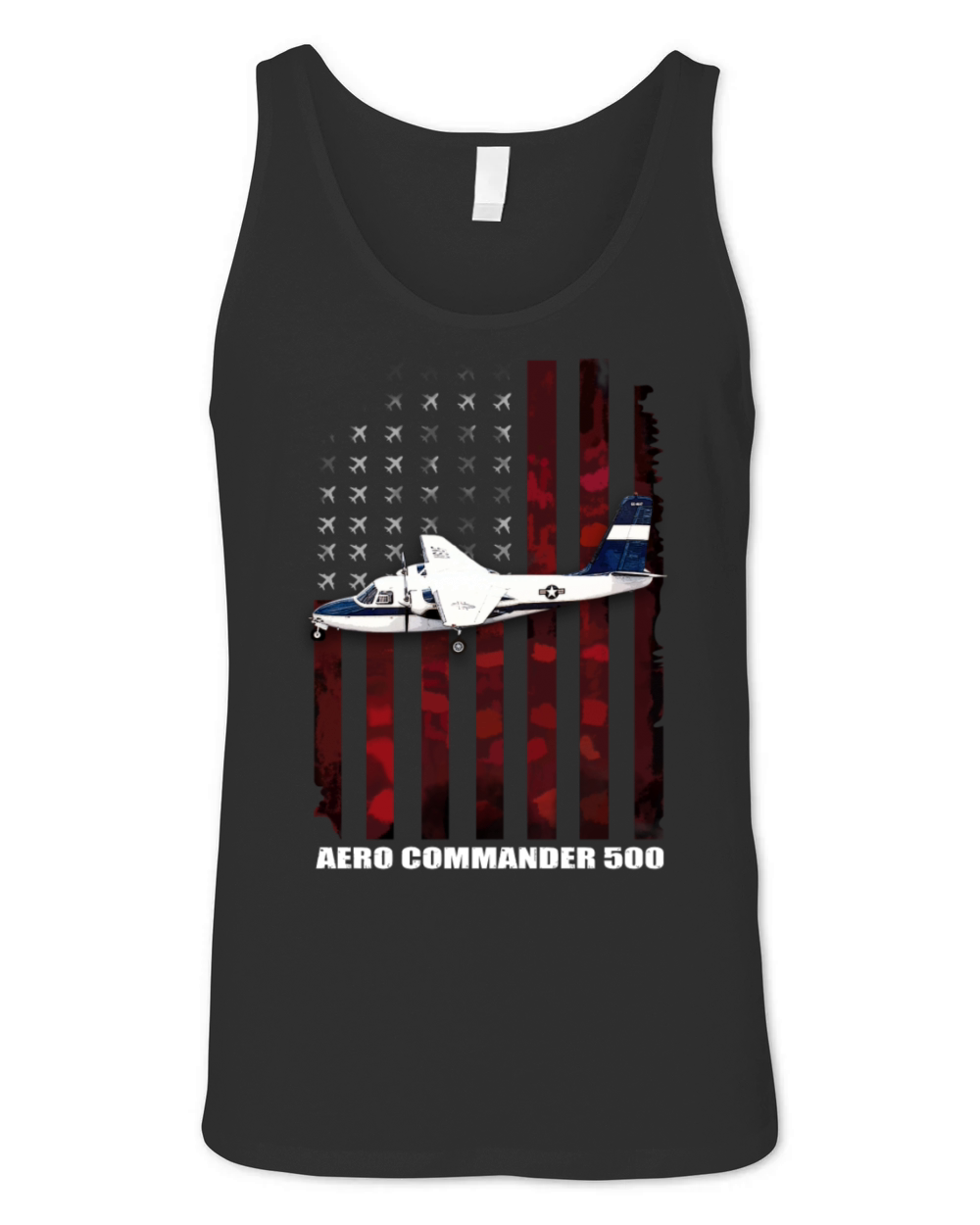 Aero commander 500 Unisex Jersey Tank