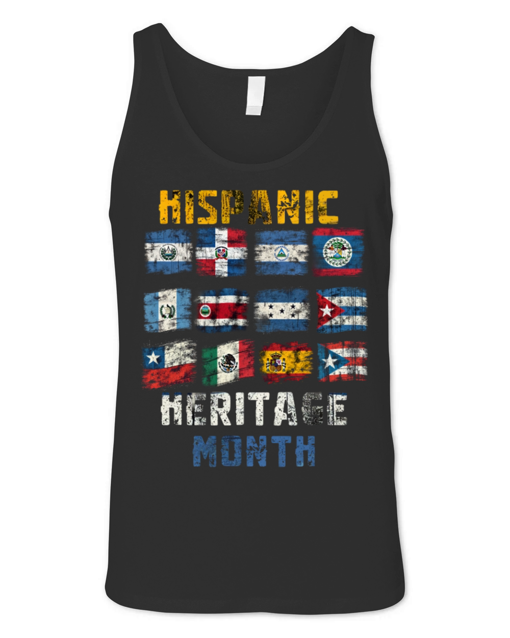 Celebrate Hispanic Heritage Month Unisex Jersey Tank