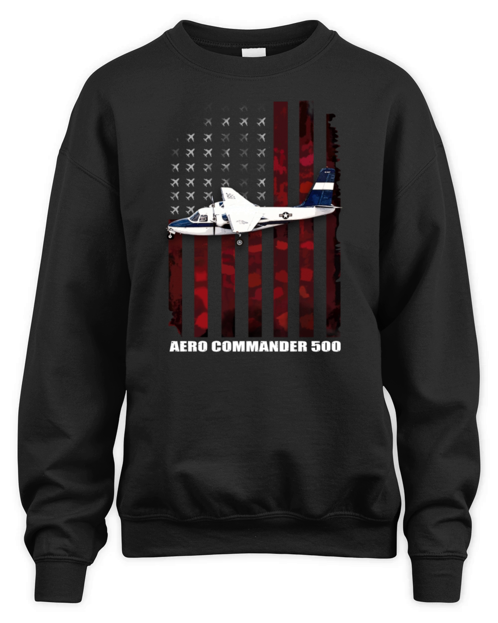 Aero commander 500 Unisex Premium Crewneck Sweatshirt
