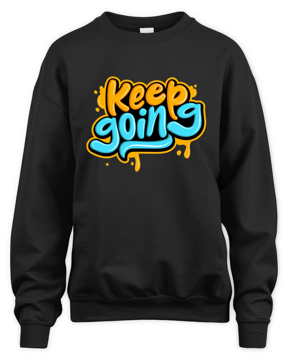 Keep going Unisex Premium Crewneck Sweatshirt
