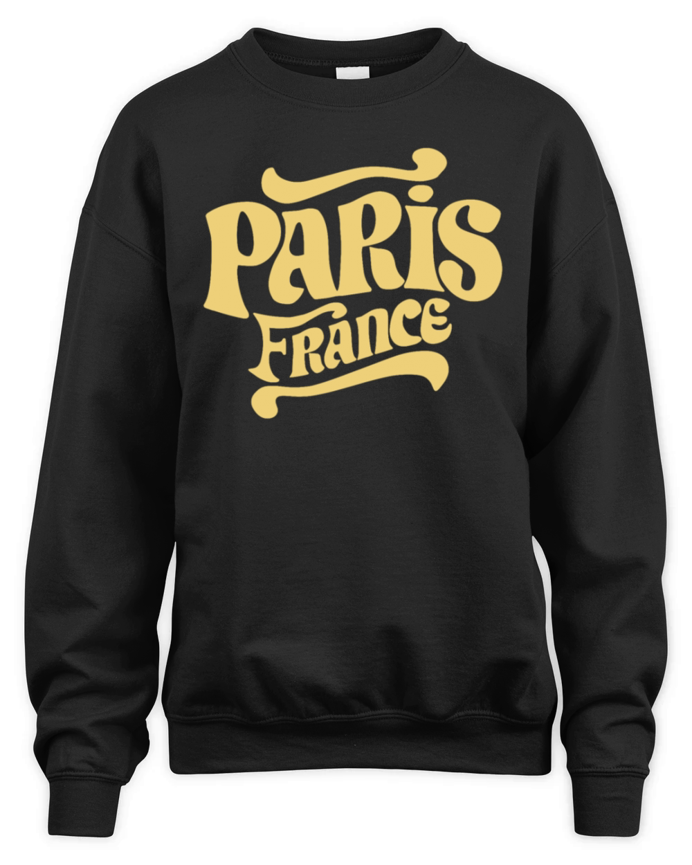Paris France Souvenir Retro Design Unisex Premium Crewneck Sweatshirt