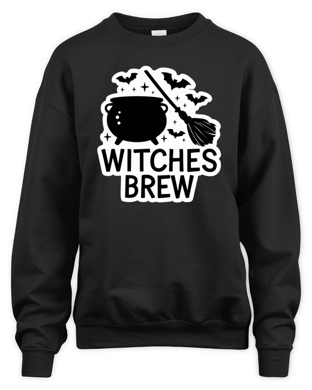 Witches Brew Halloween saying quote Unisex Premium Crewneck Sweatshirt