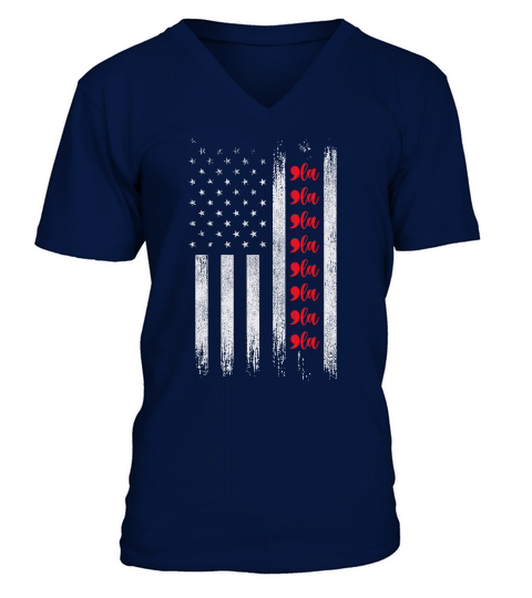 Kamala Harris la V-Neck T-shirt