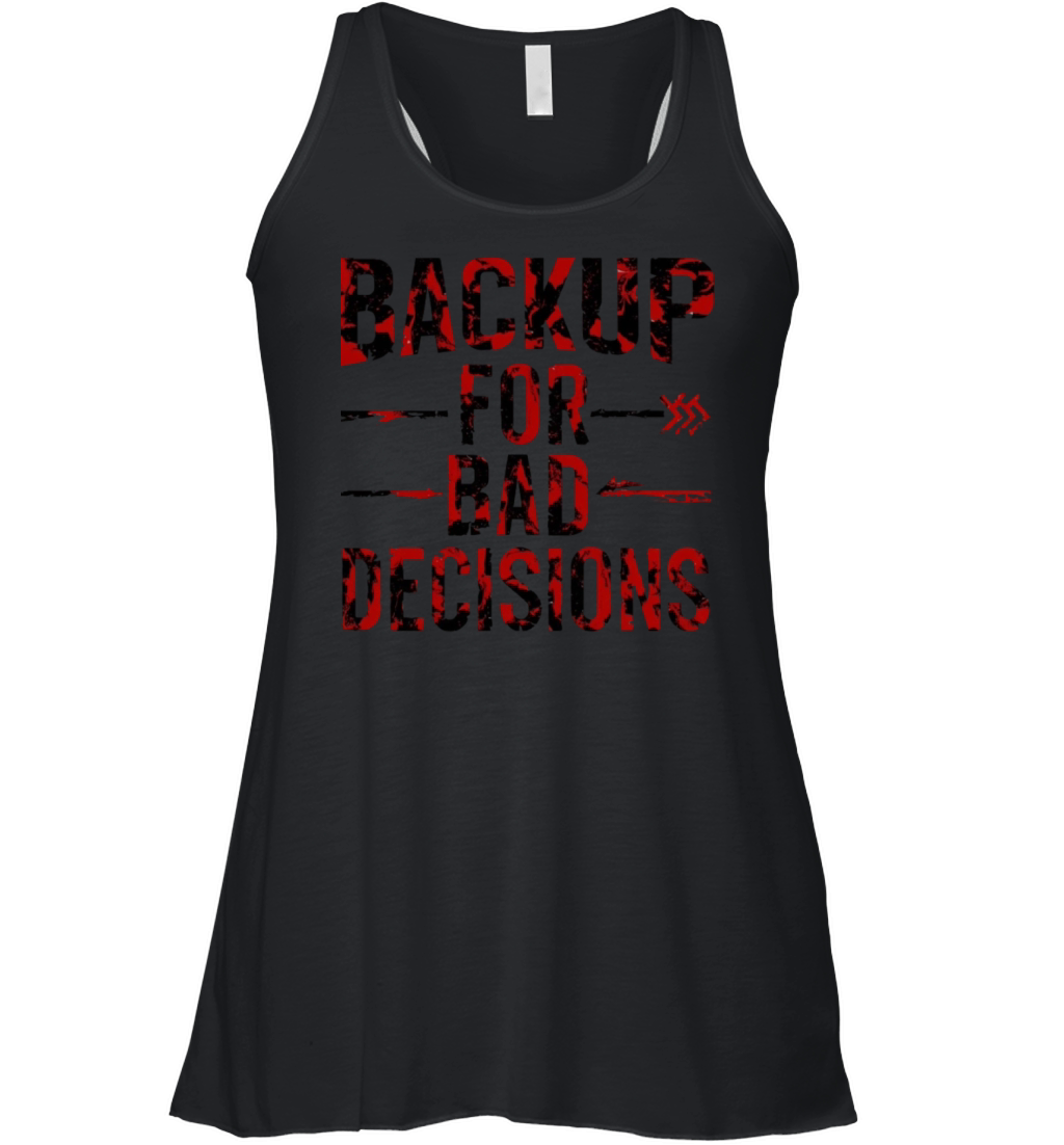 backup Women's Flowy Tank Top