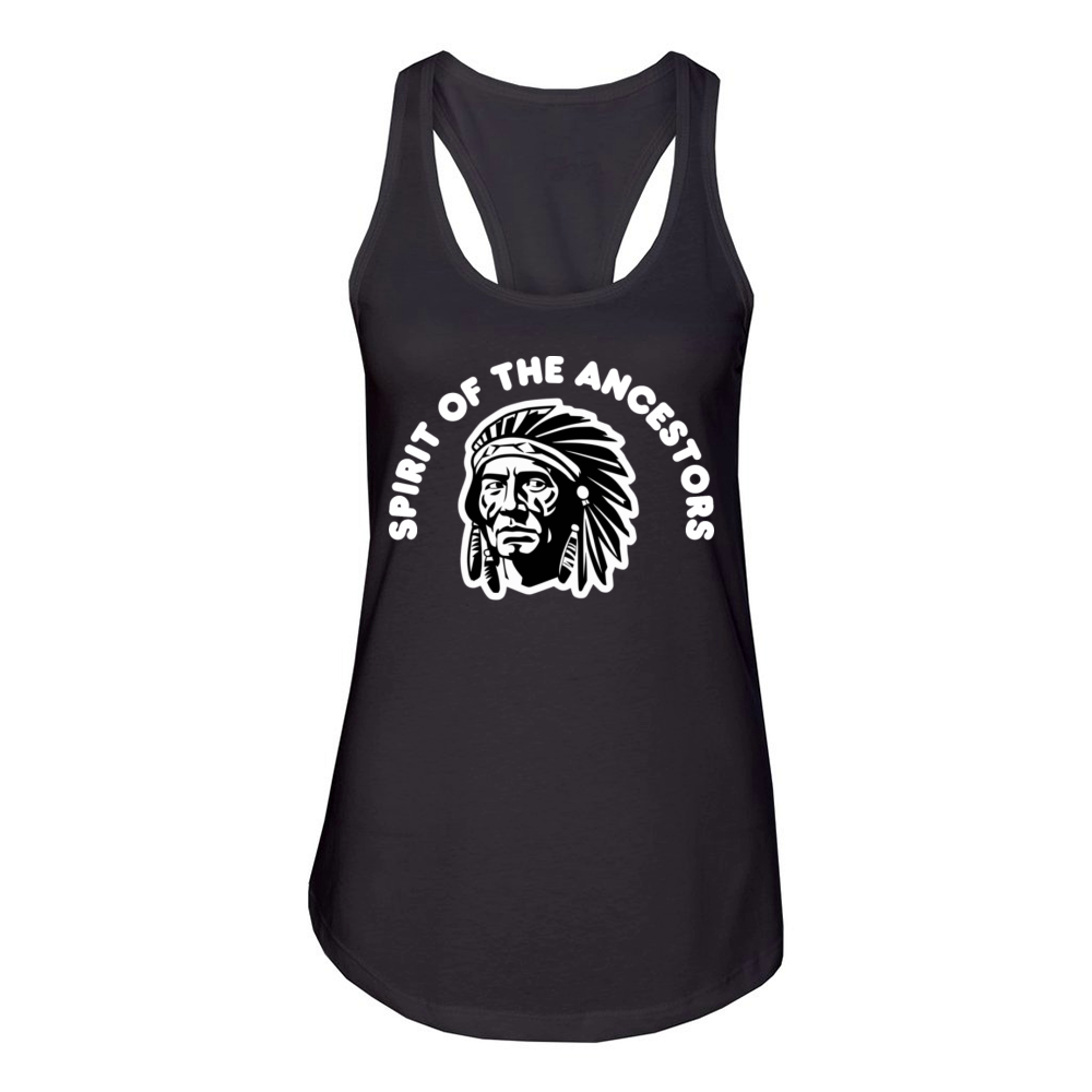 Celebrate Native American Day with our vibrant des Women's Racerback Tank