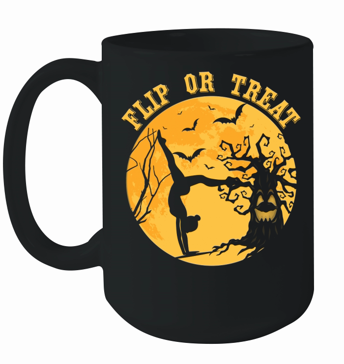 Flip or Treat Ceramic Mug