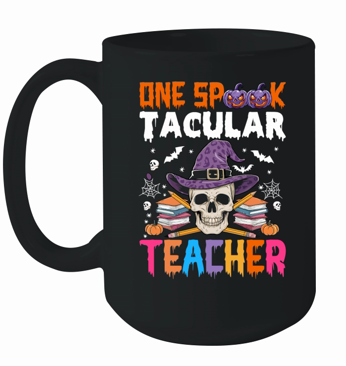 One Spook Tacular Teacher Ceramic Mug