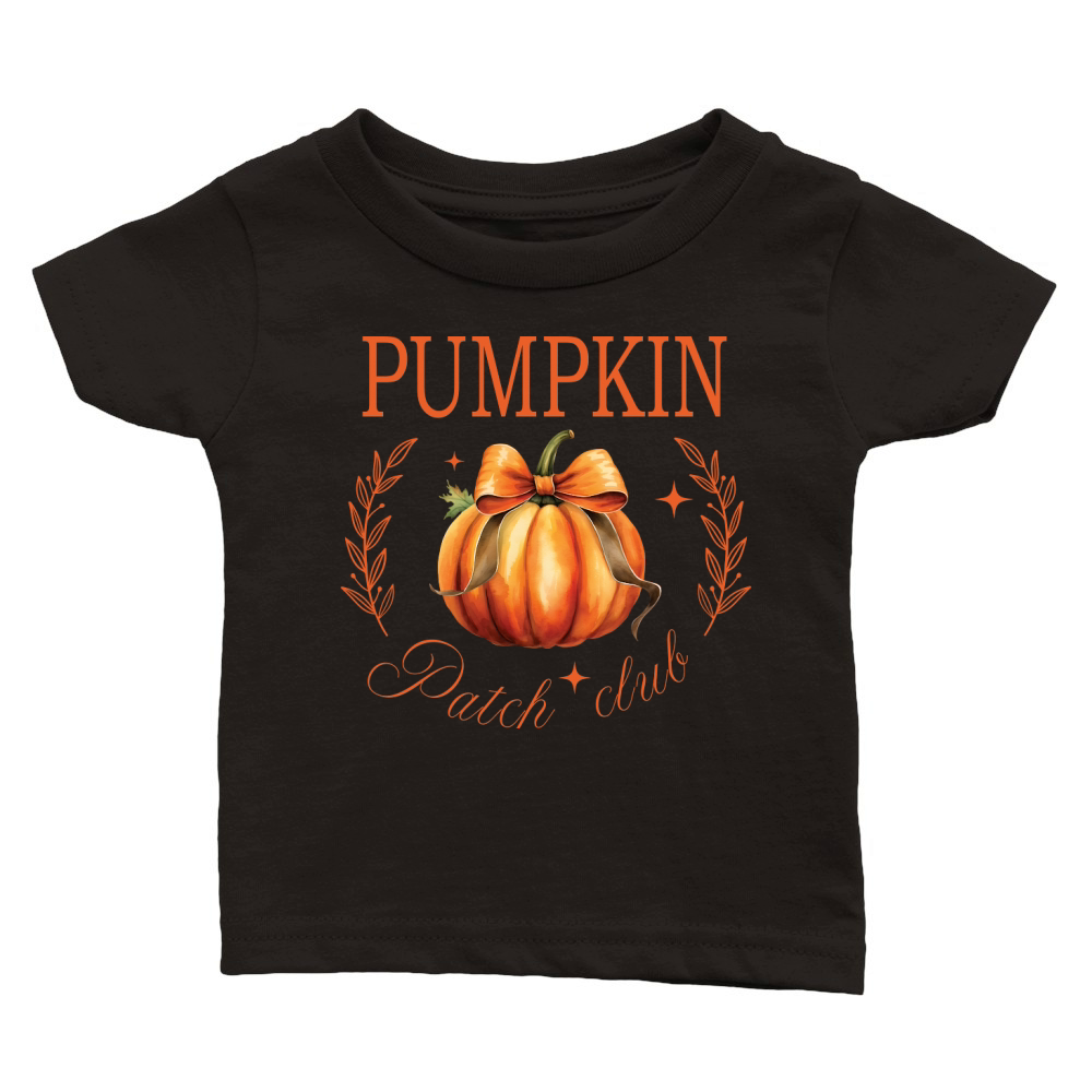 Pumpkin Patch Club Classic Baby Crewneck T-shirt