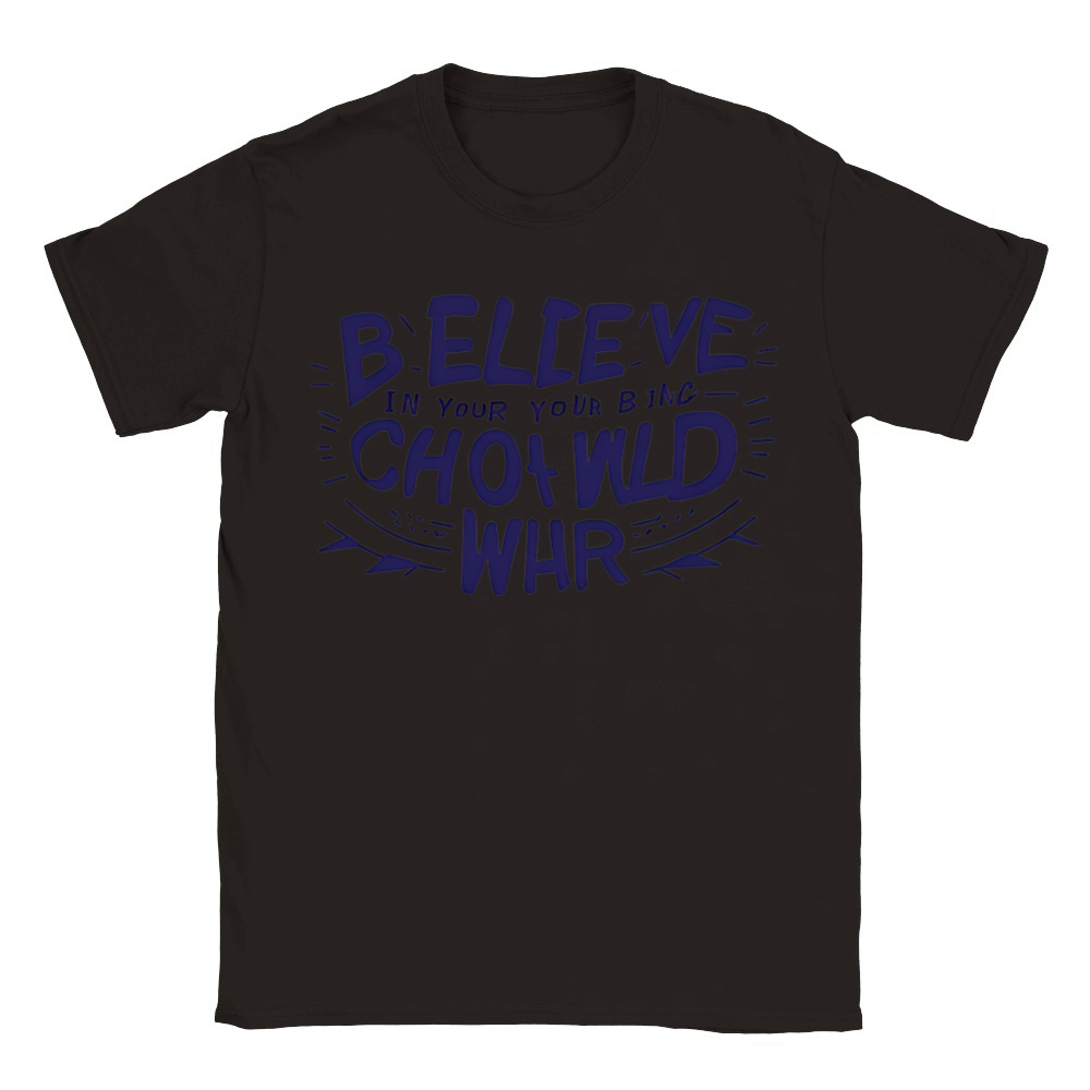 Believe in Your Power Classic Kids Crewneck T-shirt