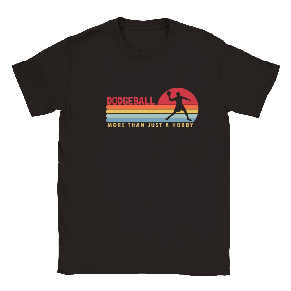 Dodgeball more than a Hobby Team Game Prisonball Classic Kids Crewneck T-shirt