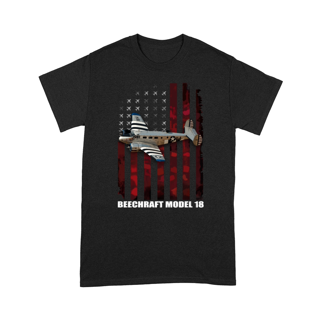 Beechcraft Model 18 twin beech aircraft Comfort T-shirt