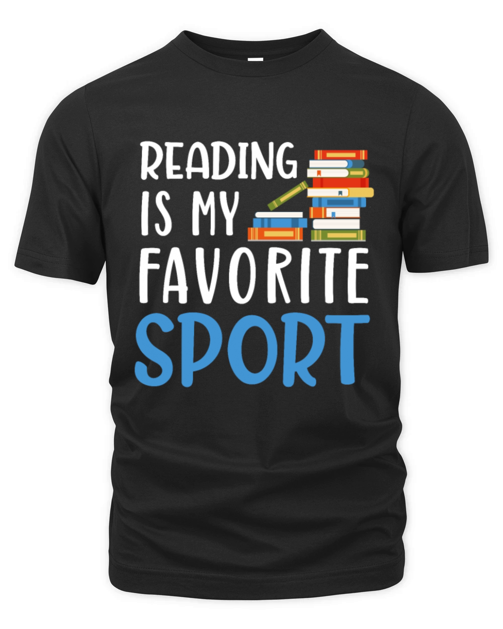 Favorite Book Lover Reader Desing Funny Reading Organic Unisex T-shirt