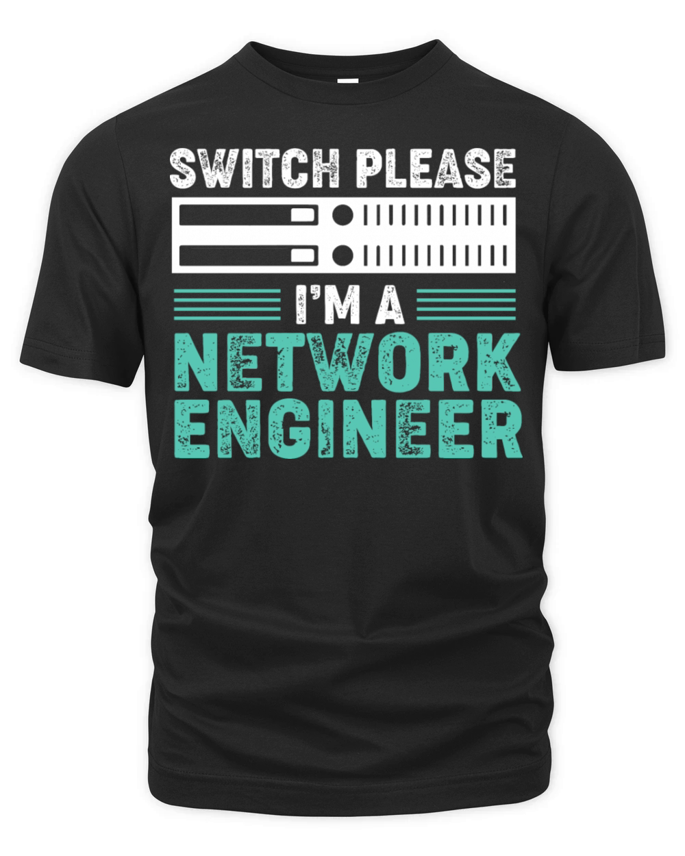 Switch Please Vintage Network Engineer Organic Unisex T-shirt