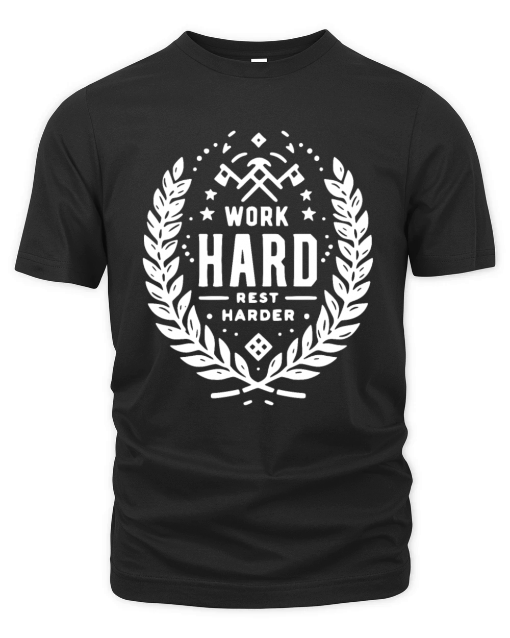 Work Hard Rest Harder Organic Unisex T-shirt