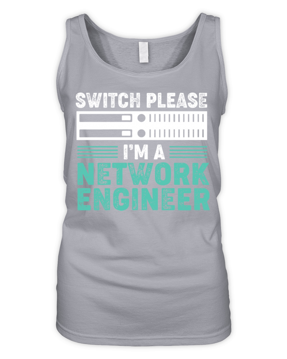Switch Please Vintage Network Engineer Organic Women's Tank Top