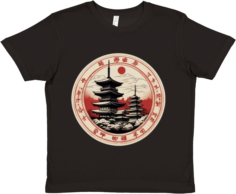 Japanese Vintage 3 Premium Kids Crewneck T-shirt