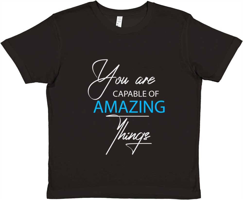 You are capable of amazing Things Premium Kids Crewneck T-shirt